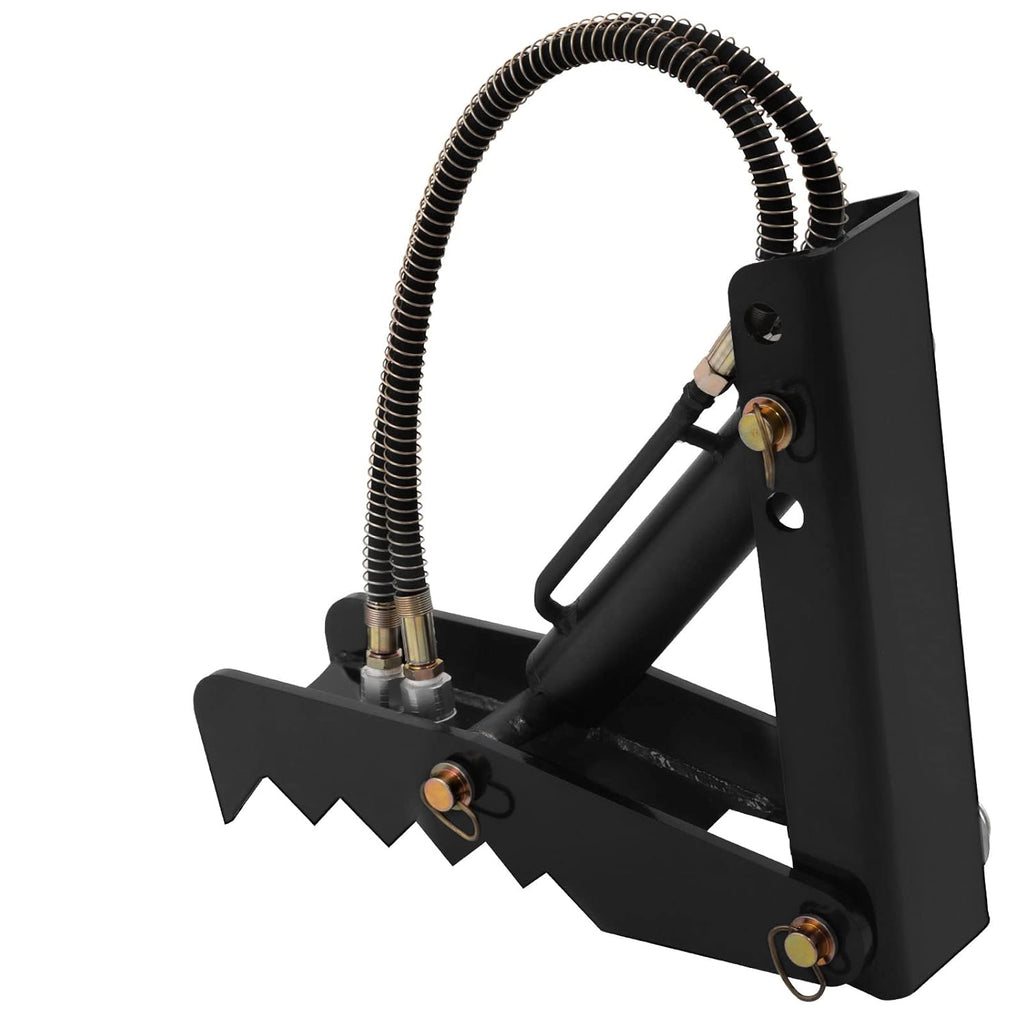 18 Hydraulic Backhoe Thumb, Black Steel Weld On Thumb with Hydraulic Cylinder Z760496