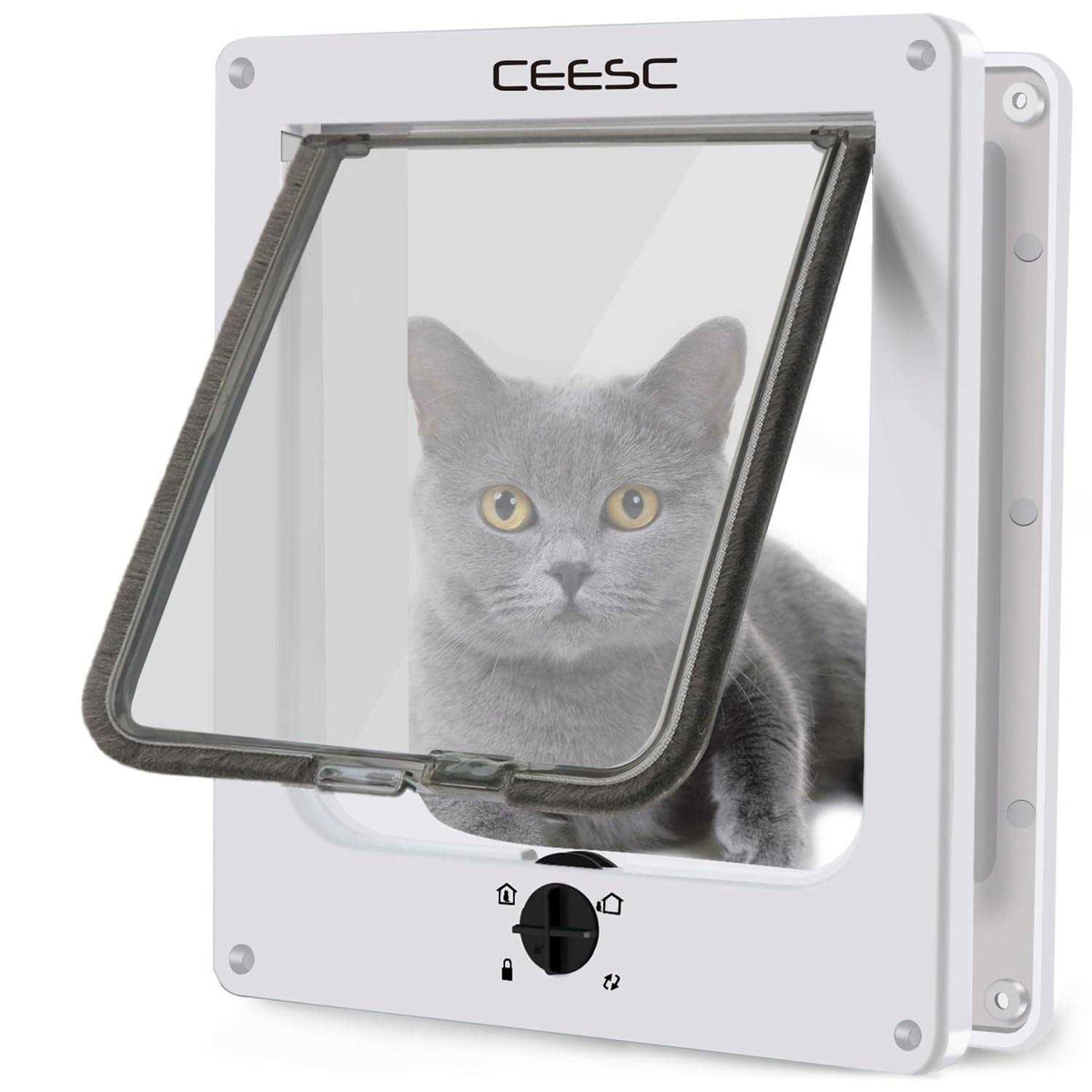 Magnetic Pet Door 4 Way Lock G7059