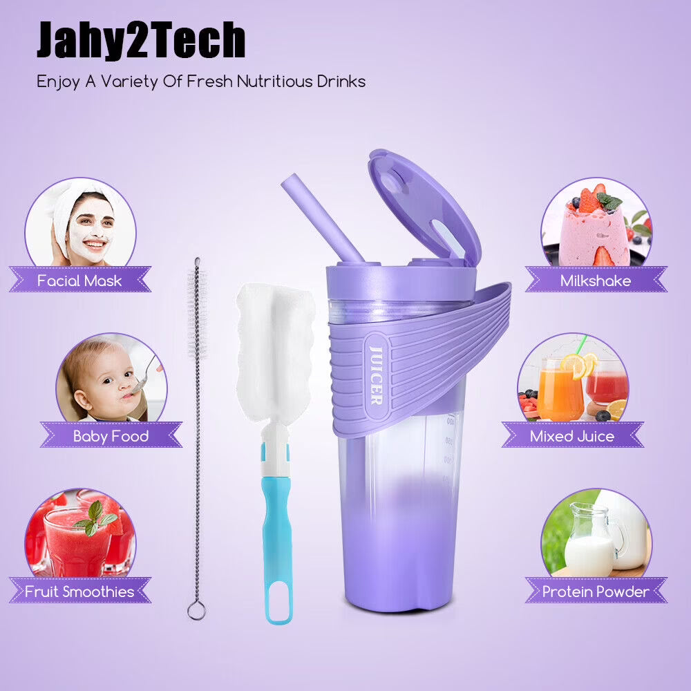 USB Rechargeable Portable Mini Juicer Cup Blender K2747