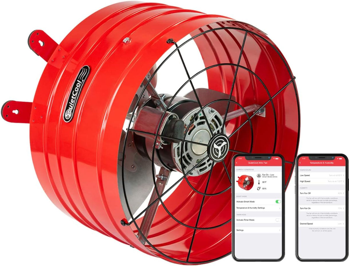 Smart Attic Gable Fan H361