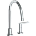 Polished Chrome 2 Hole Gooseneck Kitchen Faucet M359424