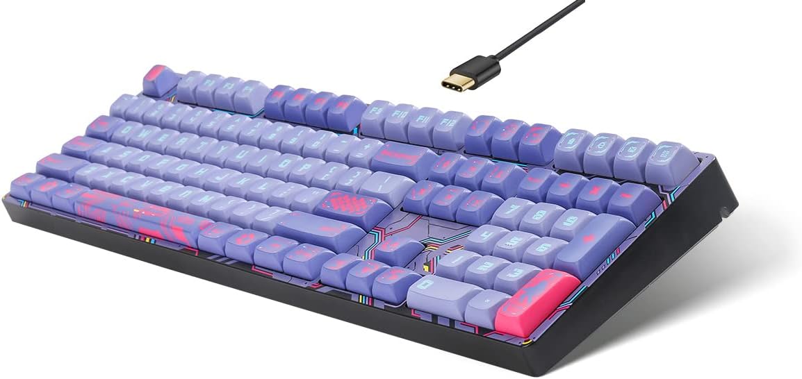 Wired 108 Keys Mechanical Gaming Keyboard M64329
