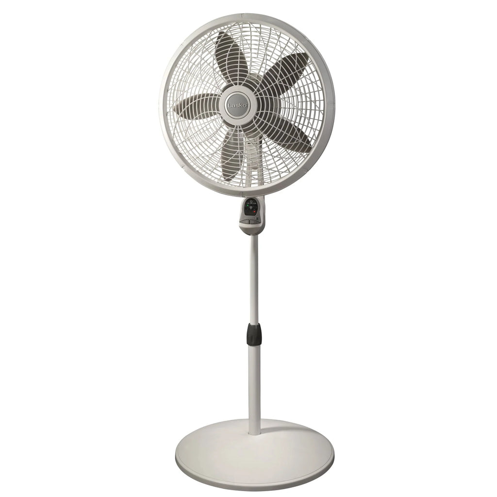 18 Oscillating Pedestal Fan with Remote, 3 Speeds, Black A58093