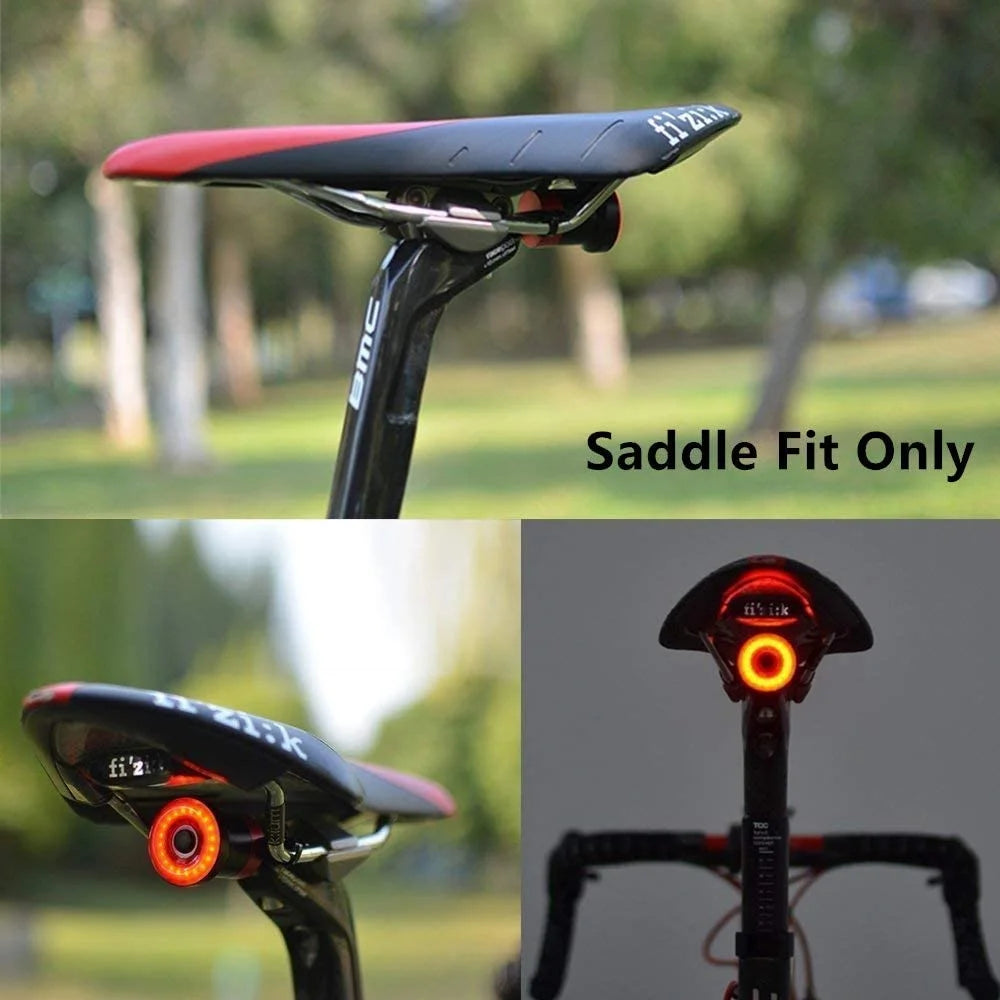 Rechargeable IPX6 Waterproof LED Bike Tail Light A4384