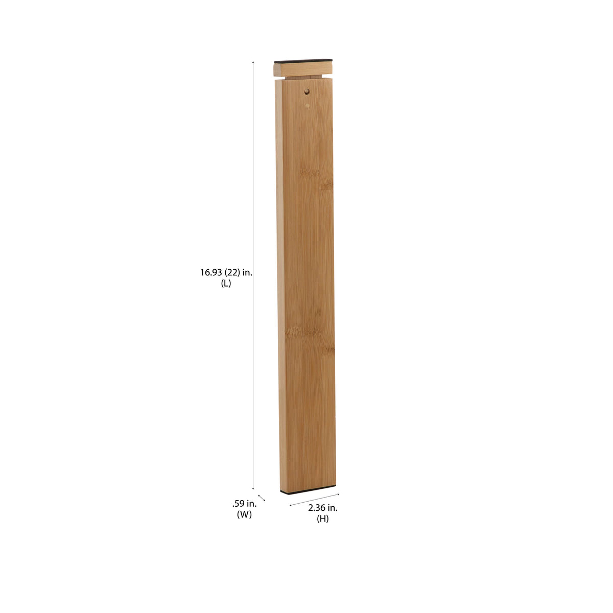 2 Pack Adjustable Bamboo Drawer Organizer Dividers J3370