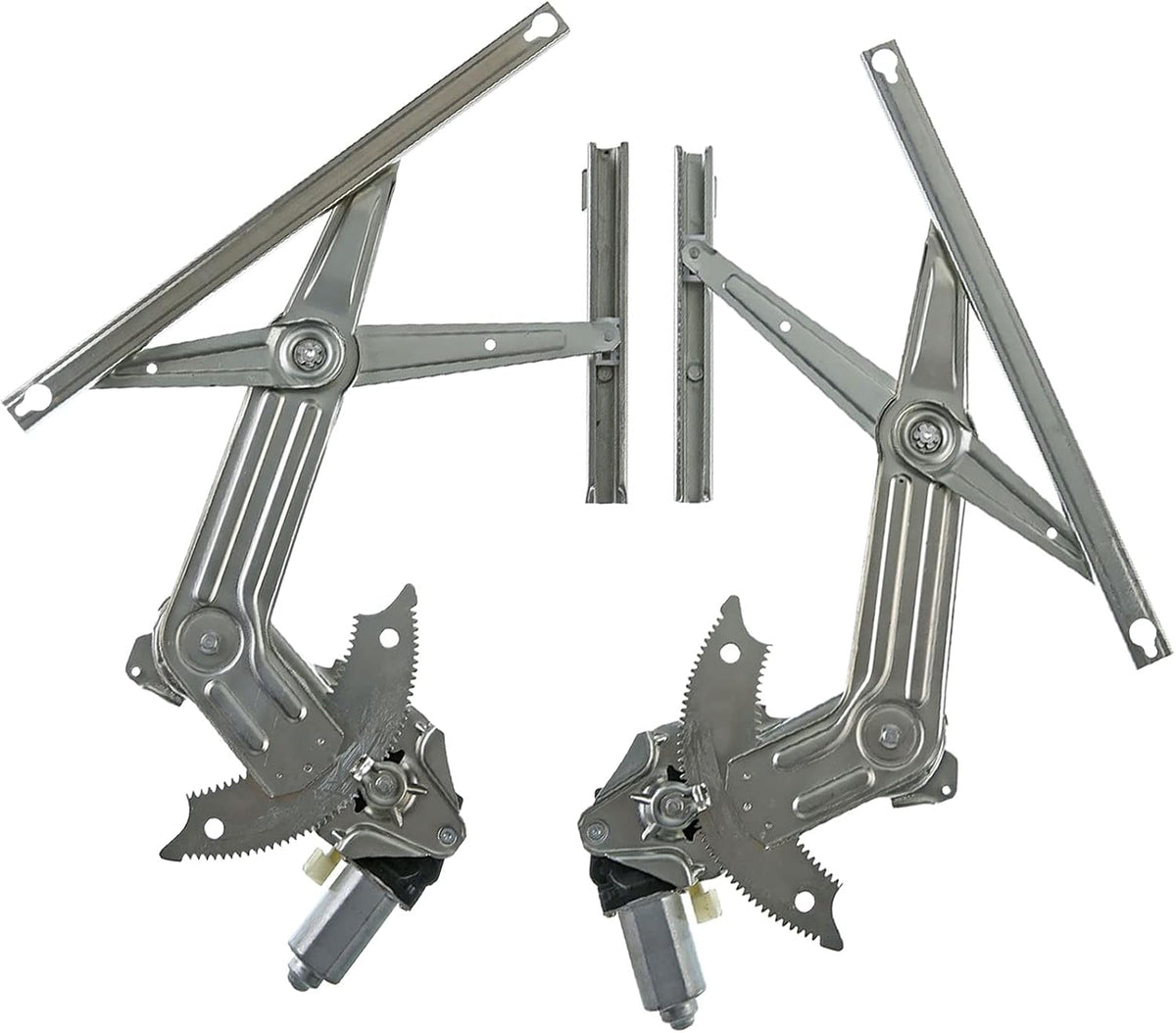 Power Window Regulator with Motor Front Left Driver Side Pack of 2 F590490