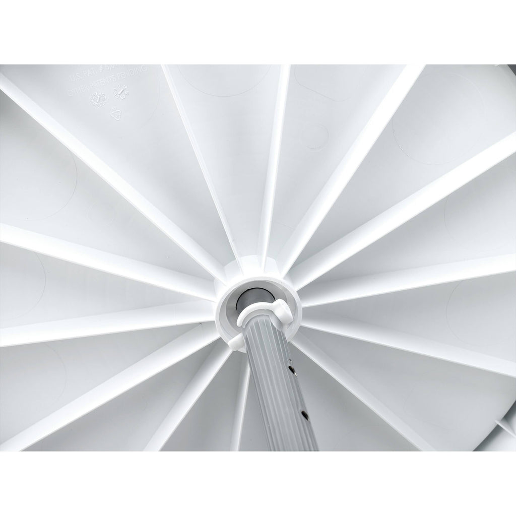 White 2-Shelf Lazy Susan G61440