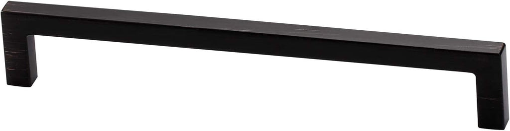 Flat Black 5 Inch Cabinet Drawer Handle Pulls 10 Pack Y633927