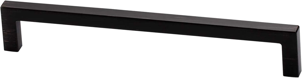 Flat Black 5 Inch Cabinet Drawer Handle Pulls 10 Pack Y633927