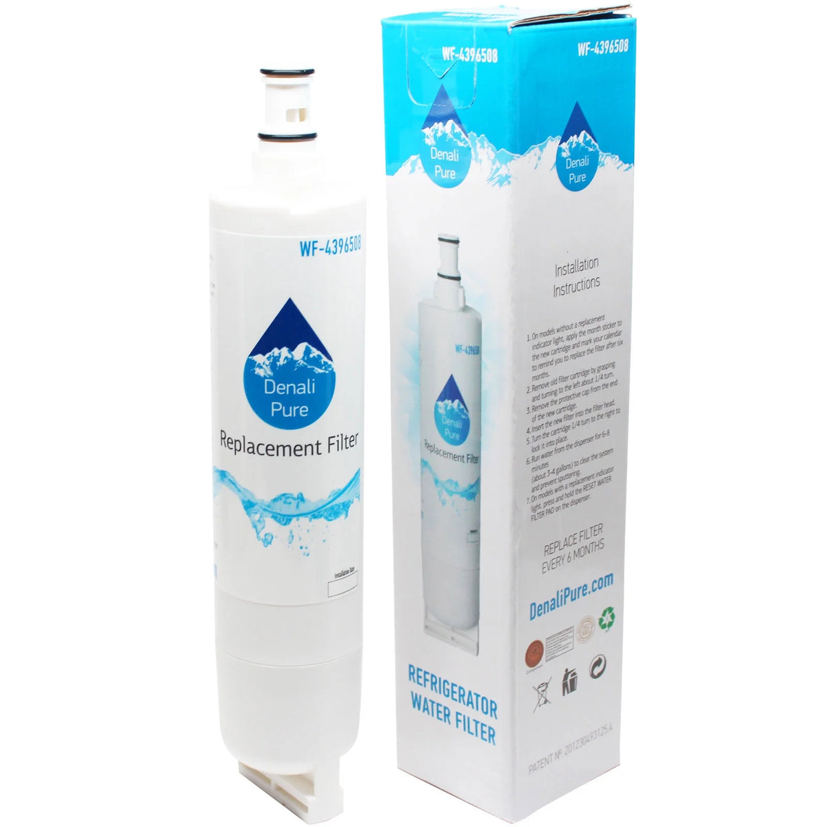6-Pack Replacement Refrigerator Water Filter Cartridge I3638
