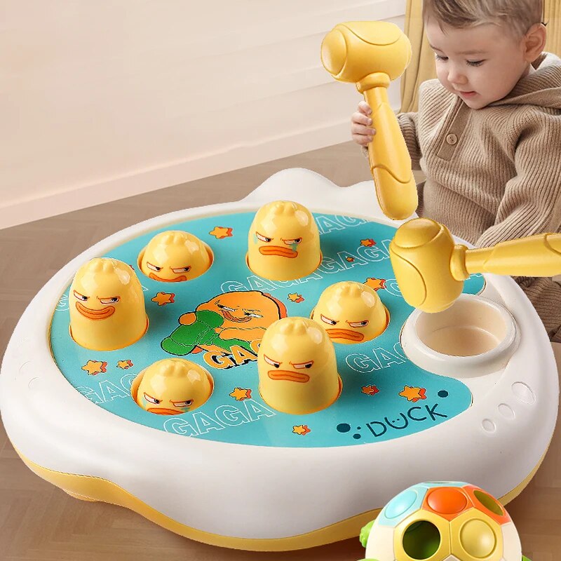 Frog Whack a Mole Game Montessori Educational Puzzle Toys H700