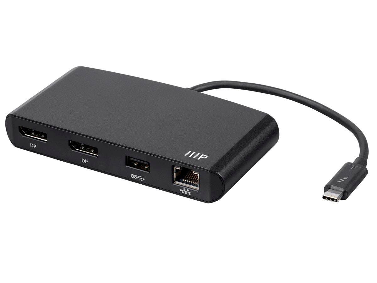 Thunderbolt 3 Dual DisplayPort Mini Dock I7724