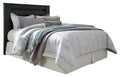 King Panel Headboard Black M286435
